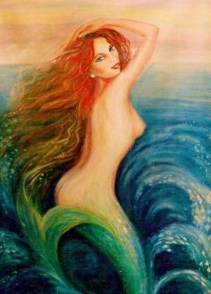 mermaids painting